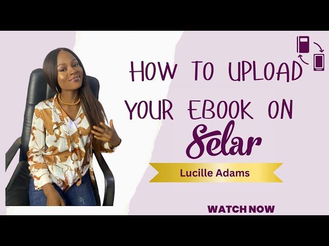 How to upload an Ebook on Selar | Online Store in Nigeria #Howto