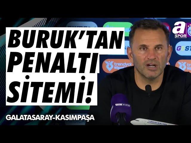 Galatasaray 3-3 Kasımpaşa Okan Buruk Maç Sonu Basın Toplantısı / A Spor / 28.09.2024