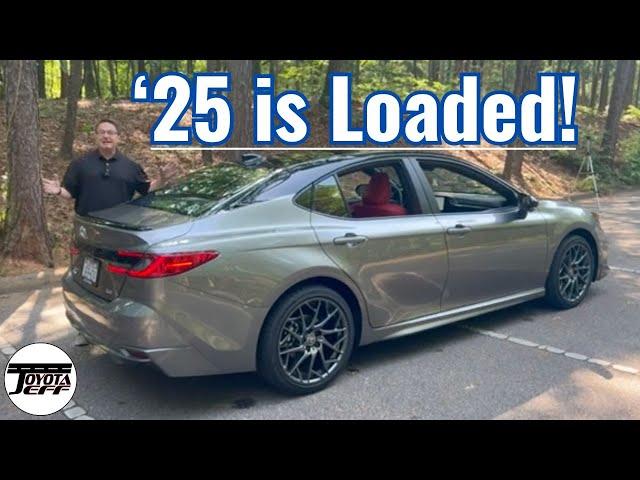 Load Your 2025 Toyota Camry XSE with HUGE Package!