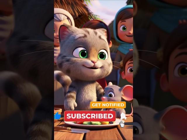 Ek billi aur chuha ki anmol dosti||#youtubeshorts#shortvideo #animation#viral#shortsfeed #ytshorts