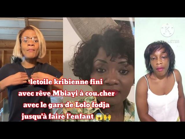 letoile kribienne répond amèrement rêve Mbiayi et interdit au lolomanias de faire la pub  Lolo fodja