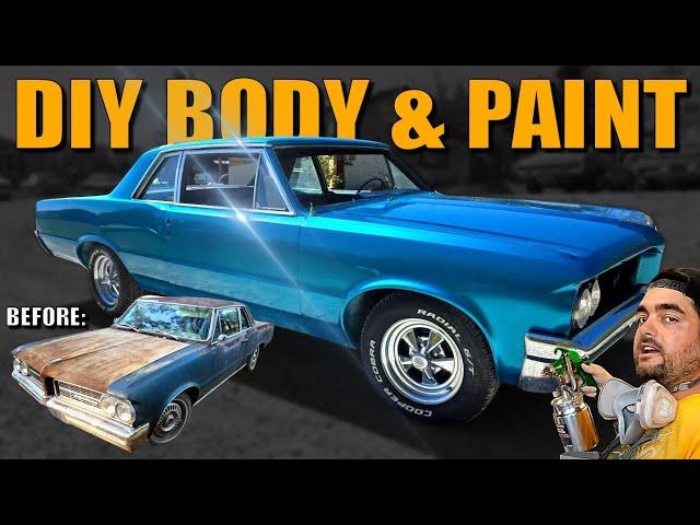 SHOW QUALITY Body and Paint DIY Style! Making a Muscle Car SHINE!