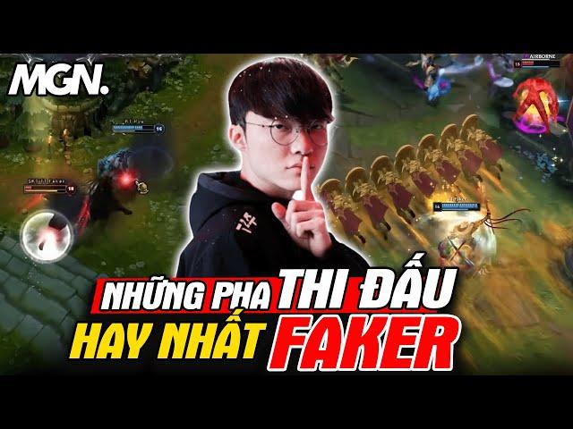 Tổng Hợp Những Pha Thi Đấu Hay Nhất Của Faker Trong 27 Phút | MGN Esports