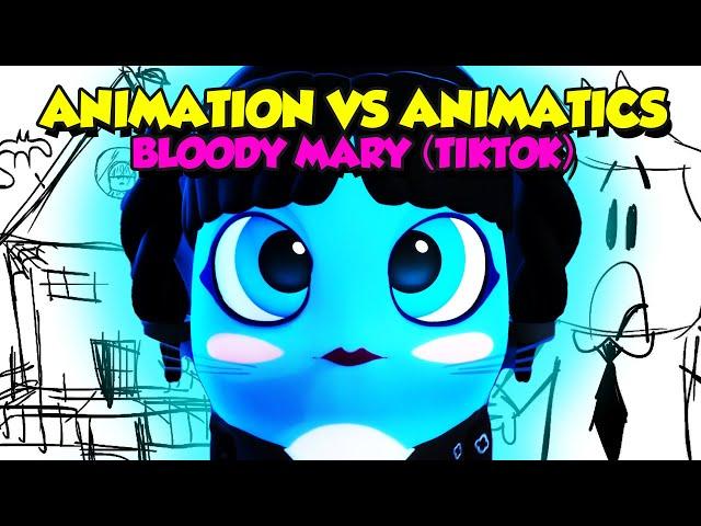 Bloody Mary (Wednesday Tiktok) | Animation Vs Animatic  ⭐️ The Moonies Official