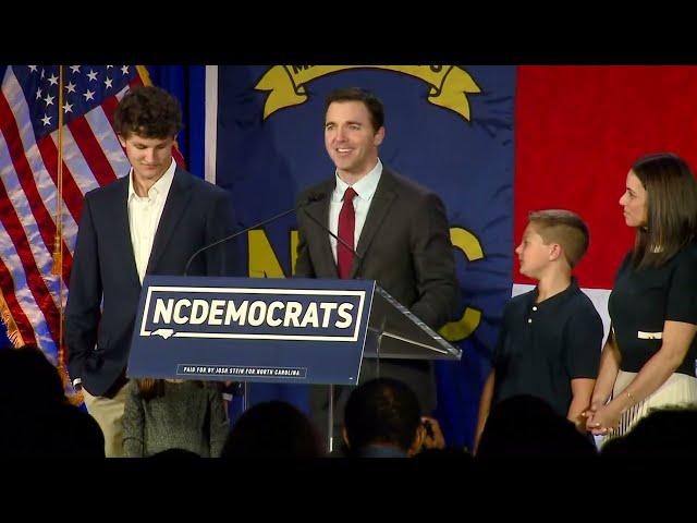 Jeff Jackson wins NC Attorney General race | FULL REMARKS