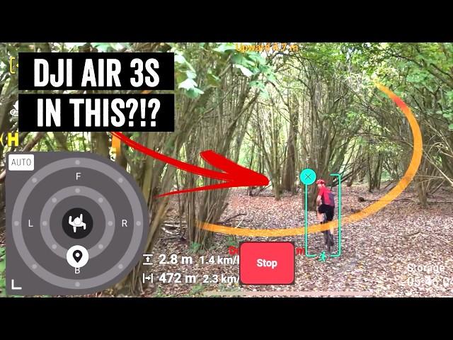 DJI Air 3S LIDAR vs THE GAUNTLET! (Autonomous Tracking Test)