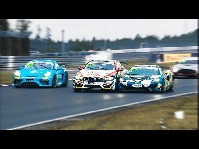 Chaosrennen im Regen  | ADAC GT4 Nürburgring Tag 3 | Spielkind Racing