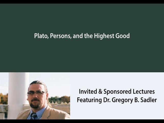 Plato, Persons, and the Highest Good