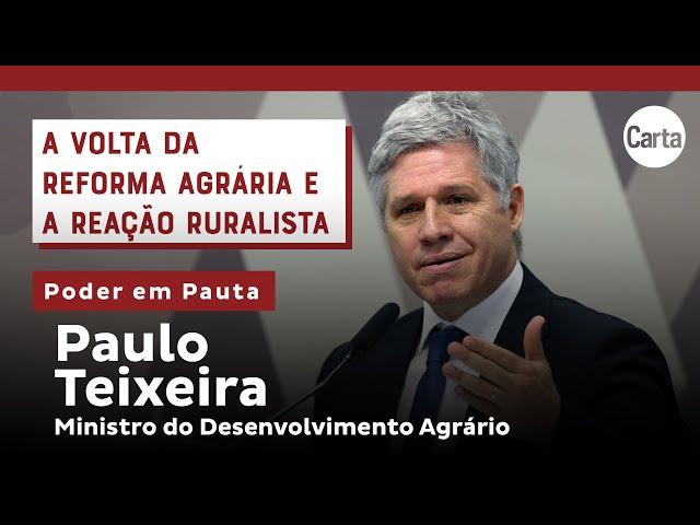 'QUEREMOS SUPERAR AS MORTES E A POBREZA NO CAMPO', DIZ PAULO TEIXEIRA | Poder em Pauta AO VIVO