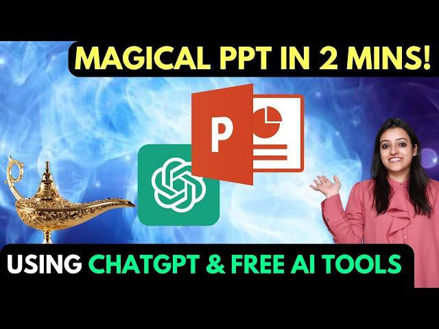 How to make PPT using ChatGPT & Free AI Tools |Powerpoint Presentation on mobile phone & PC in Hindi