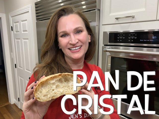 Pan de Cristal. Crust That Breaks Like Glass! Soft, Airy Interior. Bread Perfection And Easy To Make