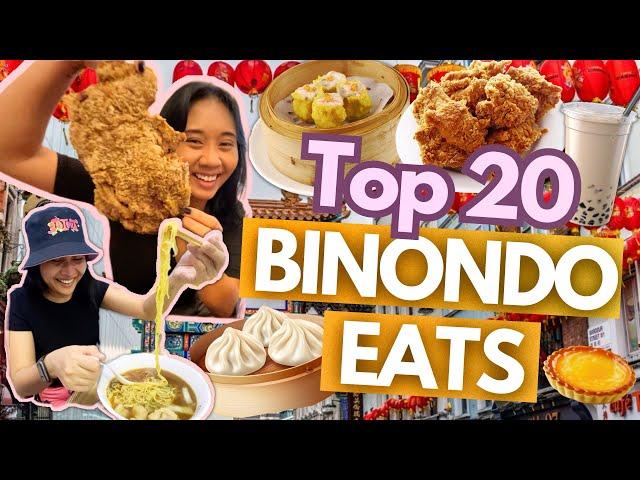 2025 Binondo Food Guide: 20 Must-Try Eats in 24 Hours (w/ Prices)• Manila Chinatown Street Food Trip