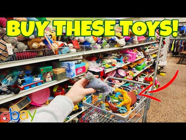 BUY THESE TOYS AT GOODWILL! Thrifting and Selling on Ebay and Amazon FBA!