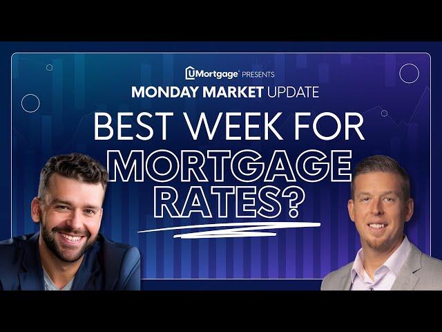 Monday market update - mortgage rates lowest since mid December