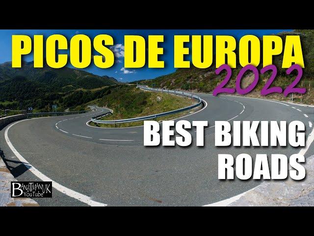 Best motorcycle roads in the Picos de Europa? Routes files to our 2022 Spain Tour tour linked below