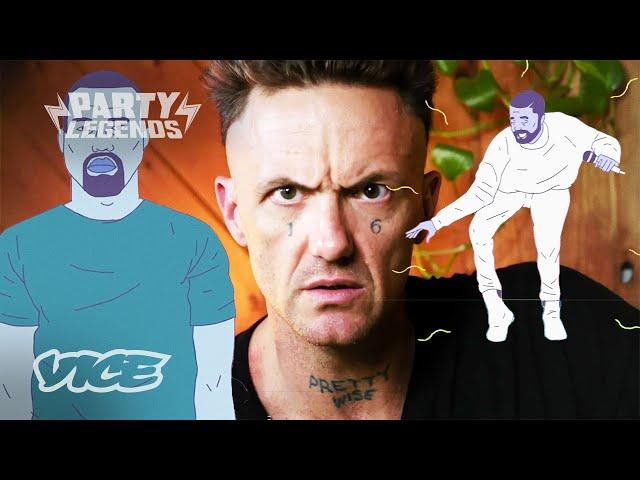 The Time Kanye and Ninja of Die Antwoord Played Basketball at Drake's | PARTY LEGENDS