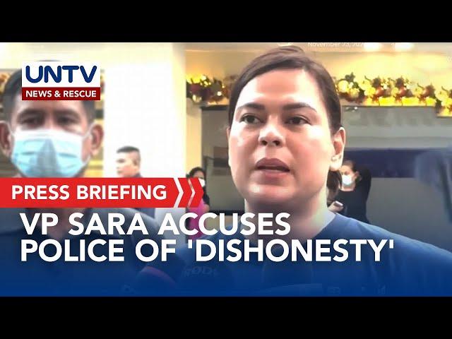 VP Sara, nagsalita matapos dalhin sa ospital ang kanyang Chief of Staff na si Atty. Lopez