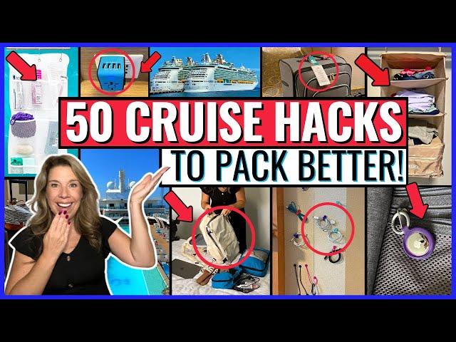 50 *Life-Changing* CRUISE PACKING HACKS You Wish You Knew Sooner!