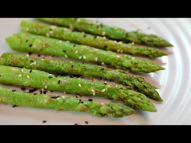 How to cook asparagus in a frying pan. Fry asparagus