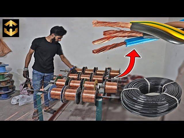 How to  Amazing Electrical Wire Manufacturing in Factory Process