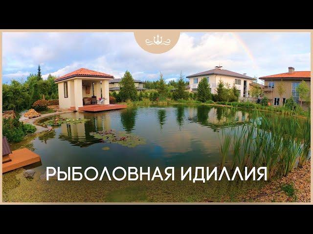 Пруд для осетра и форели: рыболовный рай