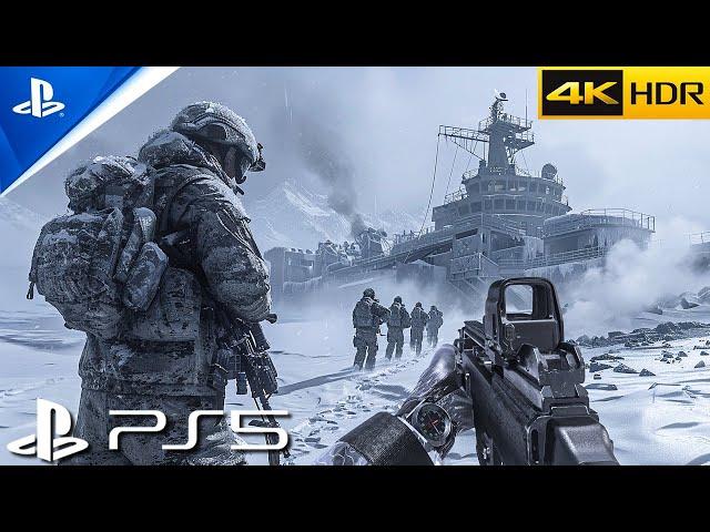 FROZEN TUNDRA (PS5) Immersive ULTRA Realistic Graphics Gameplay [4K60FPS] Call of Duty