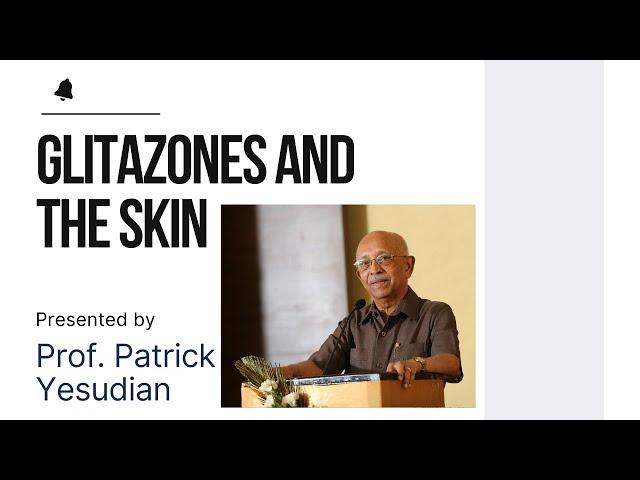 Glitazones and skin