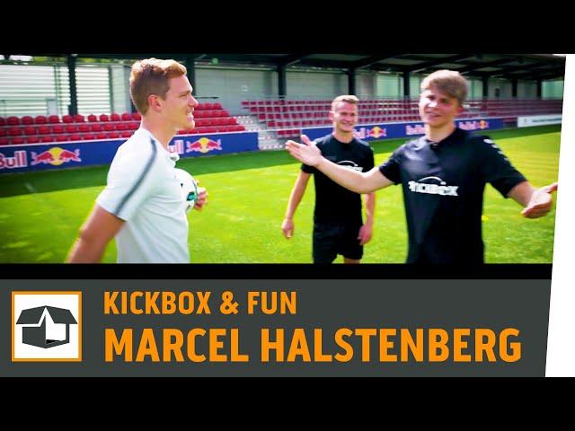 Fußball-Tennis vs. Marcel Halstenberg | RB Leipzig | Fun-Challenge | Kickbox