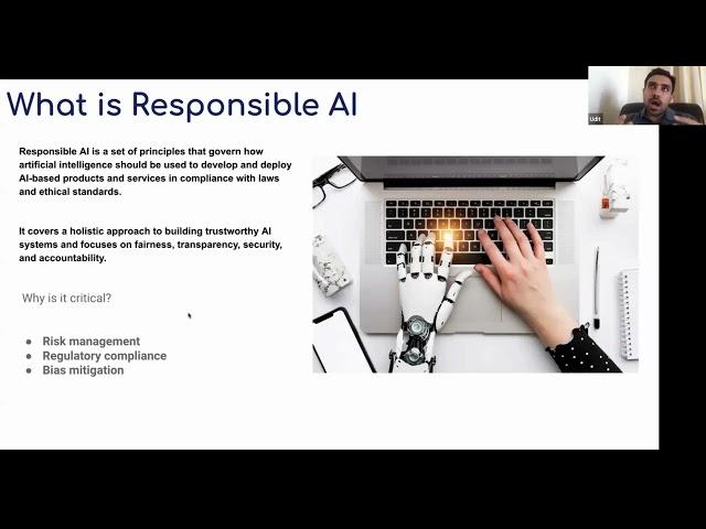 Masterclass on AI ethics and best practices by Udit Bhatia, Senior Product Manager @ M3