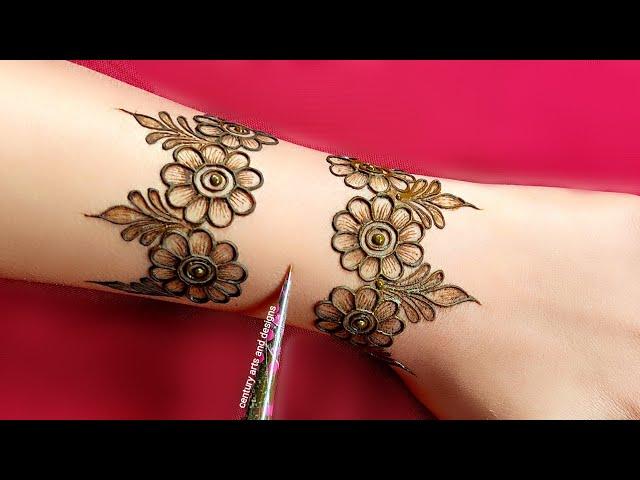 Back hand stylish mehandi design | Easy & simple mehndi design | mehndi ka design | mehndi.