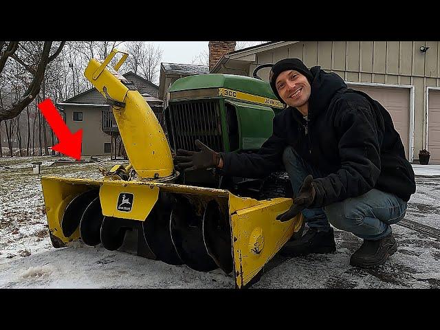 COMPLETE Installation Guide for the John Deere 49 Snow Thrower!