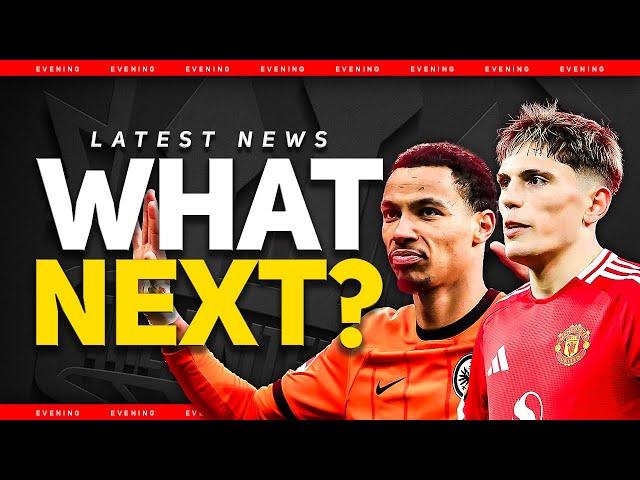 Osimhen SNUBS United? Garnacho AND Ekitike Latest! Man Utd Transfer News