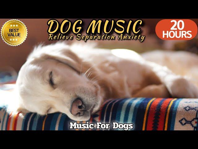 20 HOURS of Deep Sleep Dog Music & Separation anxietyDog Relaxation Musicstressed doghealingmate