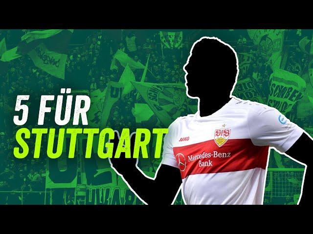 VfB Stuttgart: 5 Transfers für den Klassenerhalt in der Bundesliga!