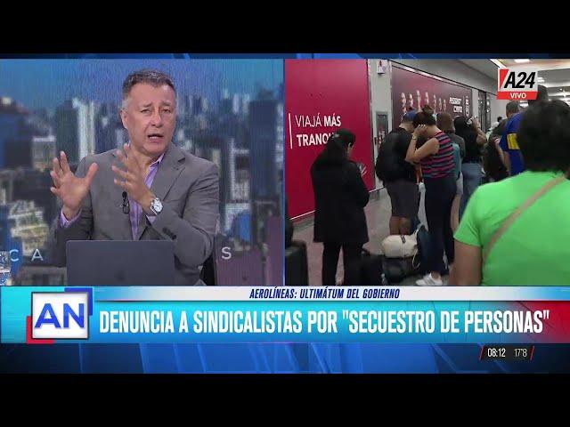 ️CANCELACIÓN DE VUELOS Y CAOS EN AEROPARQUE: el ultimátum del Gobierno