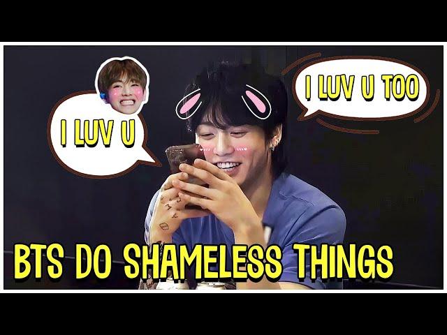 BTS Doing Shameless Things | BTS Being Shameless