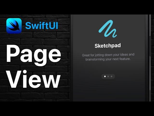 SwiftUI Page View | Onboard Flow