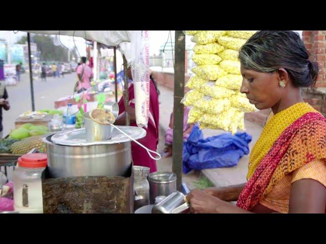 Snack time in Kanyakumari | Street food | making fried banana | travancore life