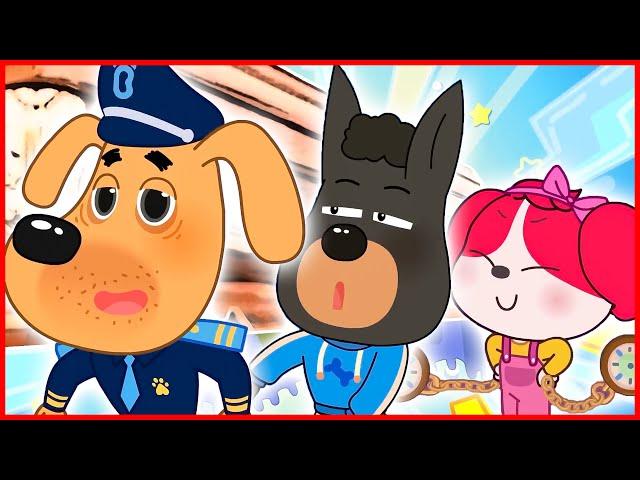 Sheriff Labrador Police Animation: Bedtime | Coffin Dance Meme Song (COVER)