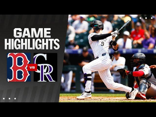 Red Sox vs. Rockies Game Highlights (7/24/24) | MLB Highlights