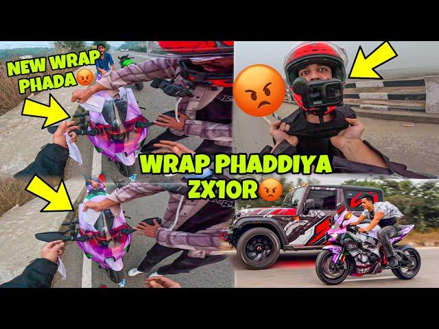 New Wrap Phaddiya Zx10r Wrap Phad diya  SUPERBIKE  Preparation for Ladakh