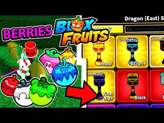 ENTENDA TUDO SOBRE AS BERRIES E COMO PEGAR TODAS NO BLOX FRUITS!