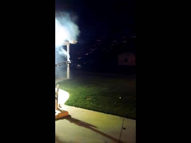 Roman Candle double barrel gun