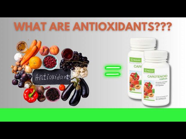 What Are Antioxidants and How Can NeoLife’s Carotenoid Complex Help You?