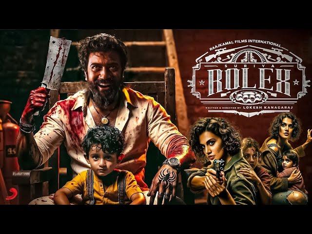 Suriya's Rolex New 2024 Released Full Action Movie | Sathyaraj #hindidubbed | Latest New South Movie