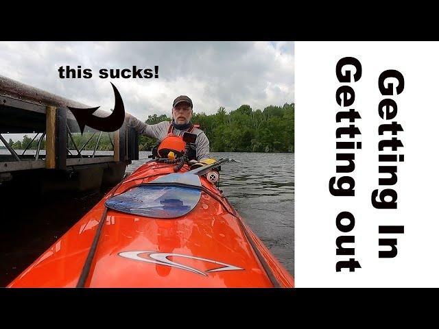 Getting in and Out of your kayak