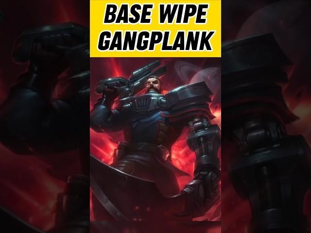 Ultimate Gangplank Base Wipe! | TFT SET 3.5 Galaxy Revival