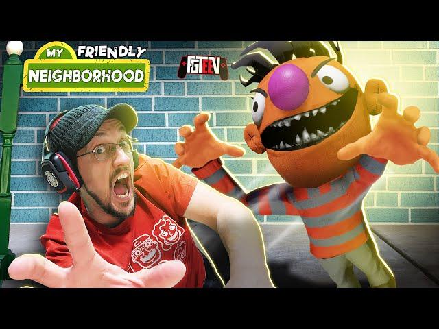 My Friendly Neighborhood!  It's Sesame Street but SCARY!  (FGTeeV vs Puppets: Escape Elmo's Friends)