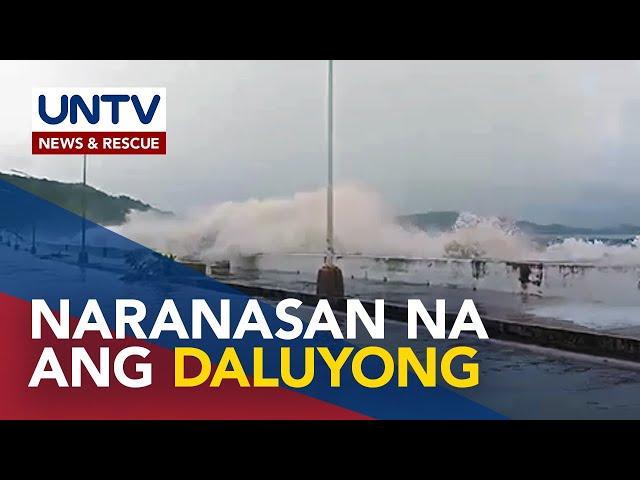 Storm surge, nararanasan na sa ilang lugar sa Legazpi, Albay