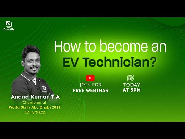 How to become an EV  Technician? | #electricvehicle #evtechnician #anandkumarta